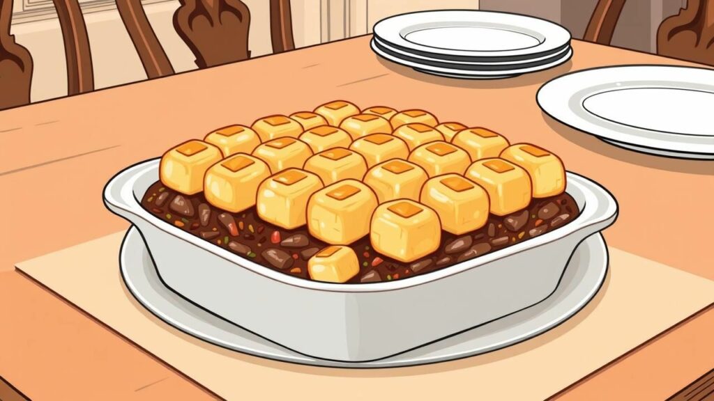 Shepherds Pie Tater Tot Casserole Recipe